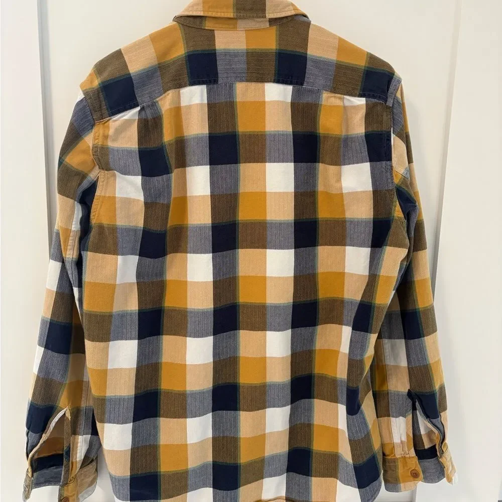 J.Crew Sporting Goods Plaid Flannel Shirt Men’s Large Button Down